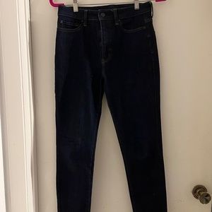 Uniqlo blue jeans